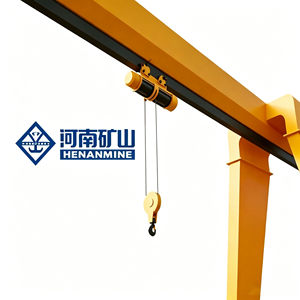 Grue <span class=keywords><strong>portique</strong></span> à poutre simple de type boîte, modèle MH, à bas prix, montée sur rail, pour levage de marchandises en extérieur - Product Image 6