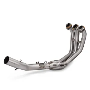 For YAMAHA MT09 MT09SP FZ09 2021-2023 Motorcycle Exhaust Pipe Full System Ak M1 Stainless Steel