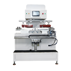 bibo High Quality PLC Pad <b>Printing</b> <b>Machine</b> Two-Color Automatic Seal Ink Cup CE Approved for Heel - Product Image 1