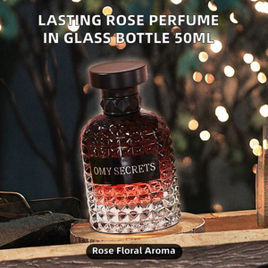 น้ำหอมกลิ่นกุหลาบสำหรับผู้หญิง ขนาด 50 มล. บรรจุขวดแก้ว กลิ่นหอมติดทนนาน รุ่น Wood Floral Secret Essential China หมายเลข 012 - Product Image 2