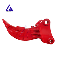 Accessoires de ripper polyvalents pour excavatrice 20t Dents arrière remplaçables