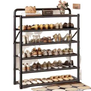 Foldable Shoe <b>Rack</b> No Assembly Multi Tier Storage Organizer for Home Entryway Doorway Shoe Storage - Product Image 3