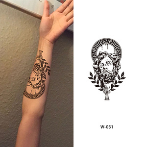 DIY Custom Temporary <b>Tattoo</b> Sticker Water Transfer Semi Permanent Body Art <b>Paper</b> Decal for Arm Professional Party Use - Product Image 1
