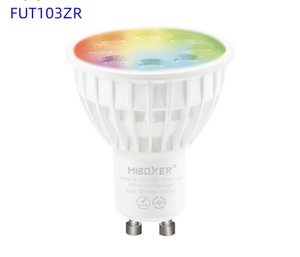 <span class=keywords><strong>Miboxer</strong></span> <span class=keywords><strong>Milight</strong></span> FUT106ZR 6W GU10 RGB CCT Spot LED à luminosité et température de couleur réglables, télécommande Zigbee 3.0 2.4G - Product Image 3