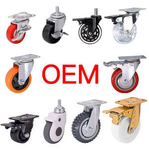 2 "3" 4 "5" 6 "8" 10 "Inch Xoay Cố Định Cứng Nhắc Ghế Văn Phòng Nội Thất Công Nghiệp Heavy Duty Caster Bánh Xe Với Phanh - Product Image 1
