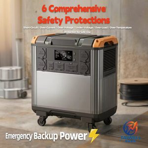 Wholesale OEM 5KWH 3000W Portable Backup <b>Generator</b> Best <b>Solar</b> <b>Generator</b> Power Banks for Camping - Product Image 3