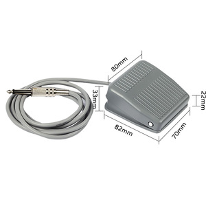 Interruptor de pie para máquina de tatuajes TFS 1 con conector de audio de 6.35 mm para pedal de sustain de teclado electrónico - Product Image 3