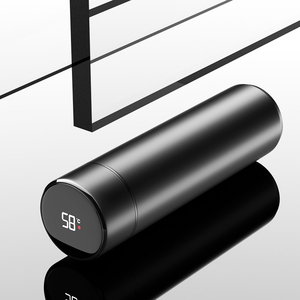 Bouteille isotherme intelligente en acier inoxydable avec affichage de la température, nouveau design 2024 - Product Image 1
