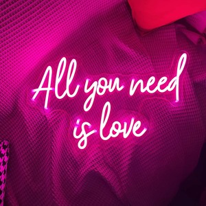 Insegna LED Neon con Scritta Cursiva Personalizzabile per Matrimoni, Compleanni, Amore, Testi per Addio al Nubilato, Feste di Matrimonio, Lampada Decorativa da Parete per Interni - Product Image 5