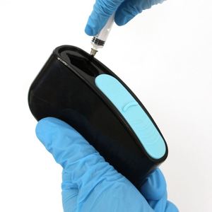 กล่องพลาสติก PP แบบฉีดเกรดทางการแพทย์สำหรับเข็มปากกาเบาหวานสีดำ/เขียว80มล. - Product Image 3