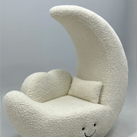 Nouvelle forme unique Design Moon paresseux canapé chaise salon balcon Simple Design moderne loisirs chaise unique