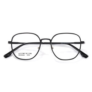 Montures de lunettes en aluminium et magnésium 2436, forme hexagonale géométrique, monture complète légère, unisexe, verres en résine, origine Danyang - Product Image 1