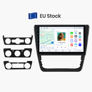 วิทยุติดรถยนต์ Junsun Android 2 Din ระบบไร้สาย CarPlay สำหรับรถยนต์ SKODA Yeti 5L ปี 2009 2010 2011 -2014 พร้อมระบบนำทาง GPS และเครื่องเล่นมัลติมีเดีย - Product Image 1