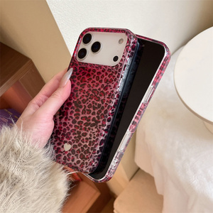 Rose Gradient Flower Love Phone case for iPhone 17 16 15 14 Pro Max bling IMD Gilded Glitter IMD Laser colorful back Cover girls - Product Image 5
