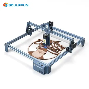 SCULPFUN S9 90W Machine de gravure laser de bureau à Diode professionnelle pour bois Mini graveur laser bricolage de haute qualité