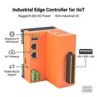 Controlador PLC Codesys 2026, Expansión de E/S Raspberry Pi CM5 IoT Ethernet RS485 4G LTE 8DI 8DO 4AI Controlador Lógico Programable