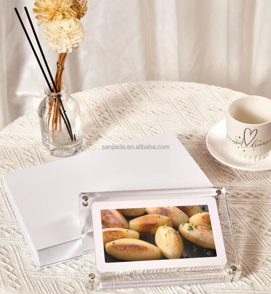 Digital Picture Frame, 5 Inch Acrylic Digital Photo Frame, Built