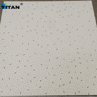 Panneaux de plafond acoustiques 60x120, dalles de plafond en fibre minérale, faux plafond 60*60 en fibre minérale, panneaux de plafond acoustiques