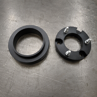 Kit de Rehausse de Suspension Avant et Arrière Complet pour Nissan Patrol Y62, Hauteur Augmentée, 3 Boulons Crantés, Ensemble Complet de 4 Pièces (Paire)