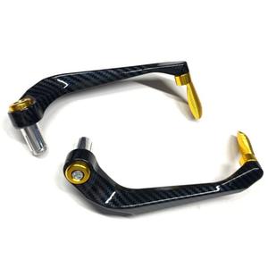 アルミ製ユニバーサルバイクハンドガード（クラッチレバー用）-ダートバイクハンドルバーエンドブレーキ保護ガード 新品改造/アップグレード - Product Image 5