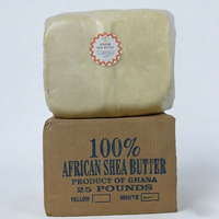 Beurre de Karité Pur Huile Visage et Corps 100% Ghana Africain Raffiné Non Raffiné Vrac Biologique Vente en Gros Fouetté Brut Savon au Beurre de Karité en Vrac