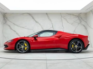 Kit de Carrocería de Fibra de Carbono Seca para <span class=keywords><strong>Ferrari</strong></span> 296 GTB GTS, Difusor Delantero OEM, Alerón, Faldones Laterales - Product Image 4