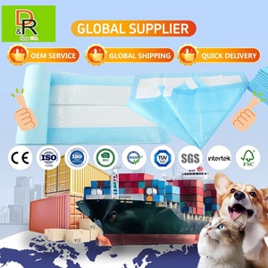 20 Ft Container <span class=keywords><strong>Pannolini</strong></span> di cotone Super Soft Traspirante <span class=keywords><strong>Pannolini</strong></span> Per Animali Per I <span class=keywords><strong>Cani</strong></span> E Gatti Usa E Getta Urine Pad - Product Image 1