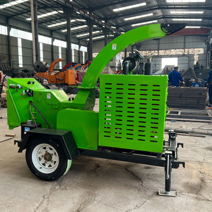 Déchiqueteuse à bois électrique de haute qualité Machine de découpe de copeaux de bois Déchiqueteuse à bois industrielle - Product Image 5