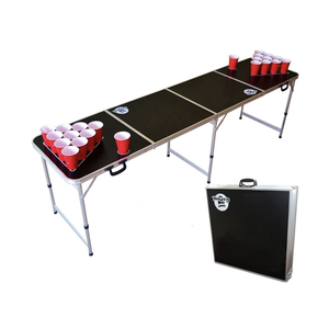 8ft Outdoor Folding Beer Pong Table