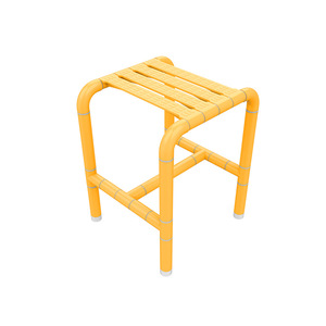 Shower <b>Stool</b> 500x360x600mm ABS Non Slip <b>Plastic</b> Modern Design For Elderly Bathroom Safety Equipment - Product Image 1