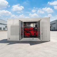 Système d'alimentation électrique modulaire distribué à fonctionnement parallèle automatique, groupe électrogène au méthanol conteneurisé