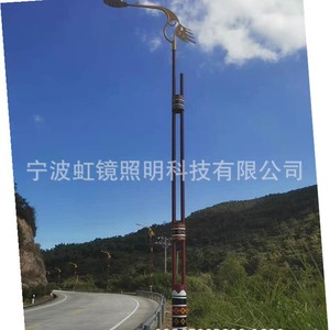 Lampadaire LED Hongjing 6-12m en alliage d'aluminium Type III pour installation de projet, garantie 5 ans - Product Image 2