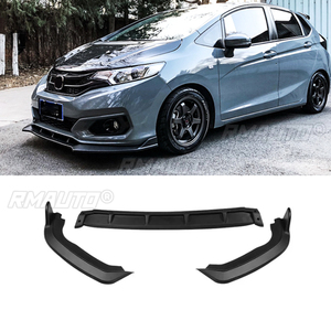 Lame de pare-chocs avant, spoiler, déflecteur, protection, garniture décorative, kit carrosserie, diffuseur, couvercle pour Honda Fit Jazz 2018-2020 - Product Image 1