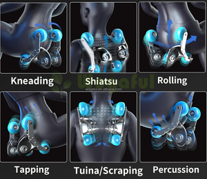 Cao cấp thông minh 4D sang trọng ghế massage tùy chỉnh để sử dụng nhà cho trung niên người cao tuổi cơ thể di động viên nang ứng dụng - Product Image 2