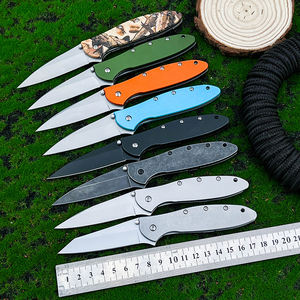 LEEK 1660 Couteau de poche 3.07 pouces <span class=keywords><strong>14C28N</strong></span> Lame en <span class=keywords><strong>acier</strong></span> inoxydable 410 Manche quotidien Portable Outdoor Camping EDC Tool - Product Image 6