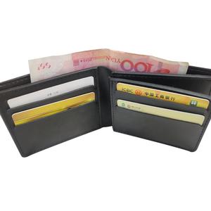 身份徽章钱包皮革执法部门消防队长皮革双折徽章钱包 - Product Image 6