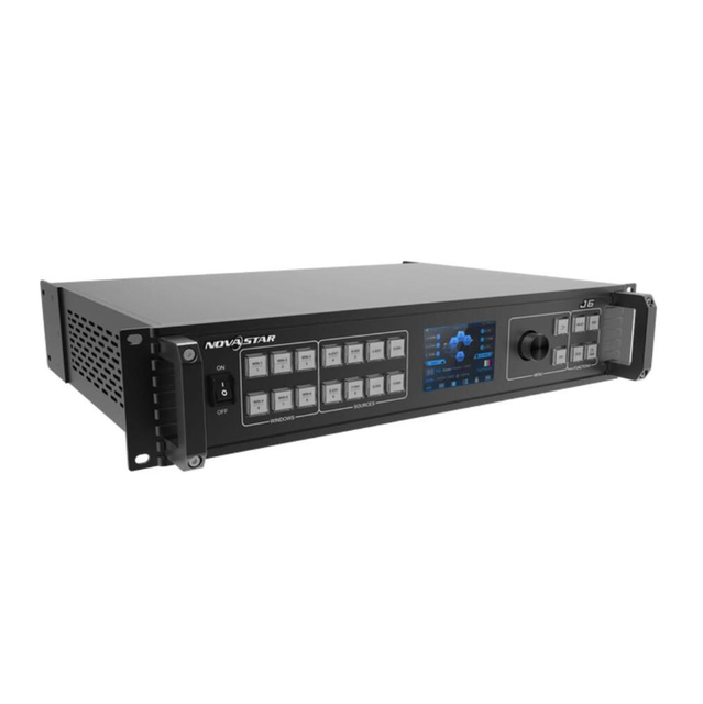 Original Novastar J6 Multi-layer Seamless Switcher Video Processor LED Display LCD Video Wall Controlling Processor J6