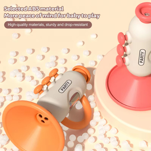 2024 bébé nouveau trompette <span class=keywords><strong>instrument</strong></span> jouant jouet dessin animé <span class=keywords><strong>instrument</strong></span> électronique trompette musicale jouet avec <span class=keywords><strong>musique</strong></span> légère - Product Image 5