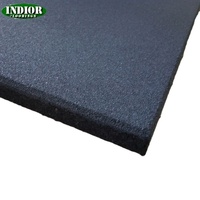 Tapis en caoutchouc antidérapant épais de 15 mm, dalles de sol Marley pour salle de sport et aire de jeux, pour tapis de course