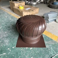 Ventilateur d'éolienne monté sur toit durable pour entrepôt atelier usine grange et bâtiments agricoles