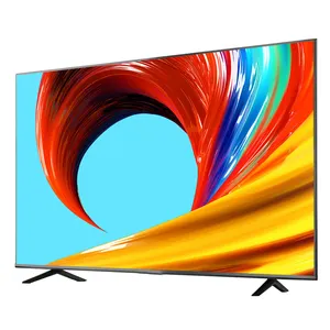 ทีวีขนาดเล็ก12โวลต์จอแสดงผล LCD 12.114.11515.415.6171924นิ้ว FHD จอแบนสีดำกรอบโทรทัศน์50นิ้วสมาร์ททีวี