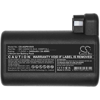 Baterai untuk AEG 900258195, 900277268, 900277283, 900277478,Electrolux Osiris, i9.2 murni, RX9-2-4STN OSBP72LI, S91-0400410-SU2