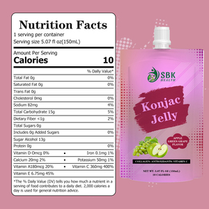 Factory Direct Konjac <b>Jelly</b> with Saturated Fat low calorie Wholesale <b>Jelly</b> in Bulk Packaging Apple Green Grape Flavor Naturally - Product Image 2