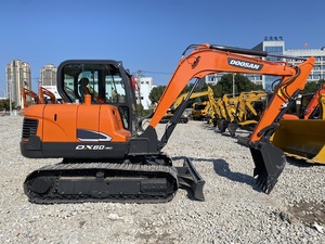 2024 Doosan DX60 6Ton pelle d'occasion japon marque nouveauté CE EPA bonne Performance basses heures Core moteur boîte de vitesses à vendre - Product Image 4