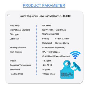 Пластиковые Ушные бирки для животных - Product Image 4