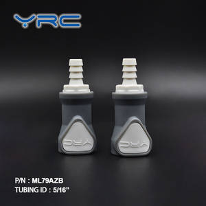 Conector rápido de plástico YRC 5/16 Envoltura de pegamento TPE Asiento de montaje sin panel - Product Image 6