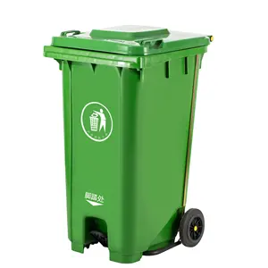 발 페달 240L 플라스틱 쓰레기 쓰레기통 컨테이너의 재고 유형