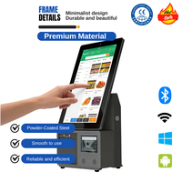 Caisse enregistreuse tout-en-un Android 15,6 pouces avec lecteur 1/2D et imprimante de reçus pour magasin de proximité – Vente directe usine