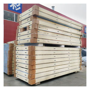 Panneaux sandwich isolants structurels pour chambres froides, écologiques, ignifuges, en PU/PIR/polyuréthane/laine de roche, pour murs intérieurs/extérieurs - Product Image 4