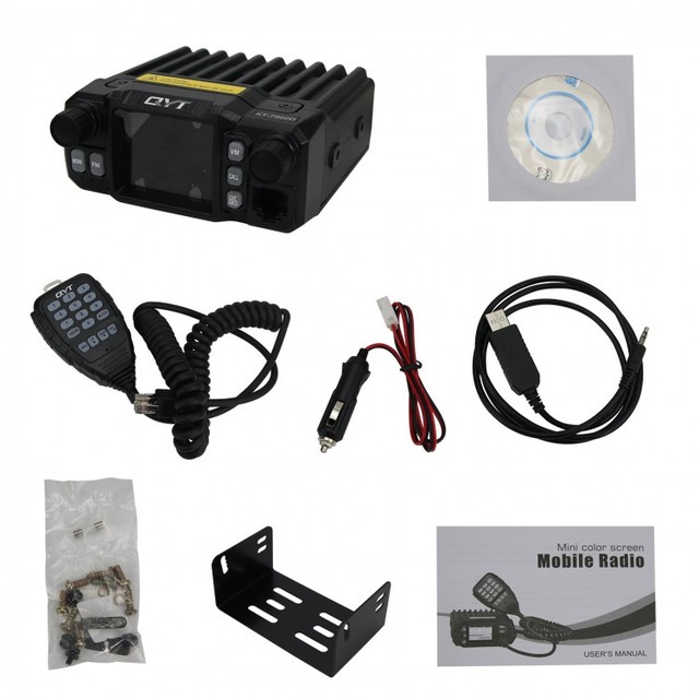 KT-7900D Mini Quad Band Mobile Radio Car Truck VHF UHF Mobile Radio Transceiver